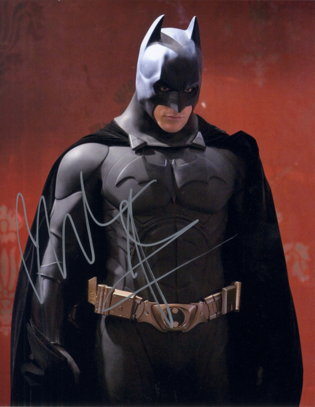 Christian Bale Batman 11x14 Signed photo