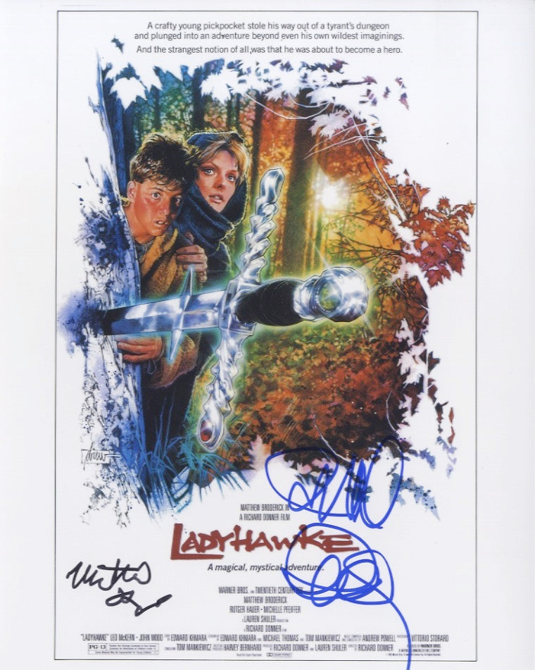 Ladyhawke Broderick - Donner signed 8x10 photo A