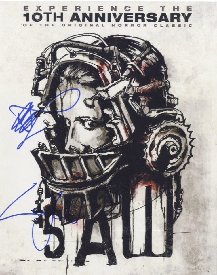 Saw - Leigh Whannel, James Wan Signed 8x10 Photo