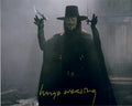 Hugo Weaving signed 8x10 photo