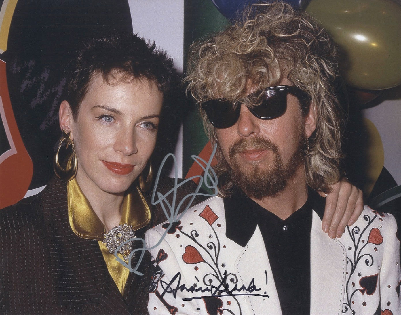 The Eurythmics 11x14 signed photo