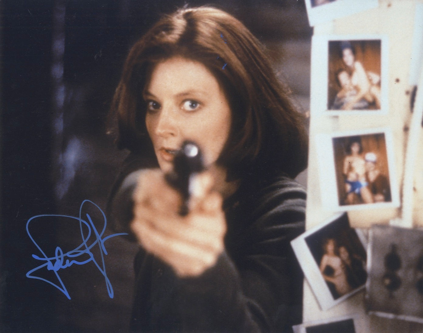 Jodie Foster 11x14 signed photo A