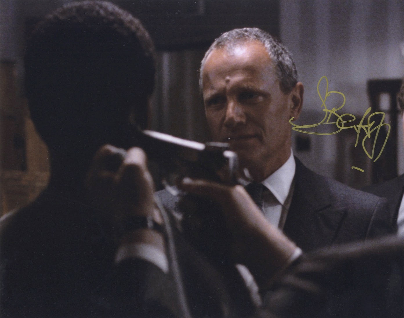 Steven Berkoff 11x14 signed photo