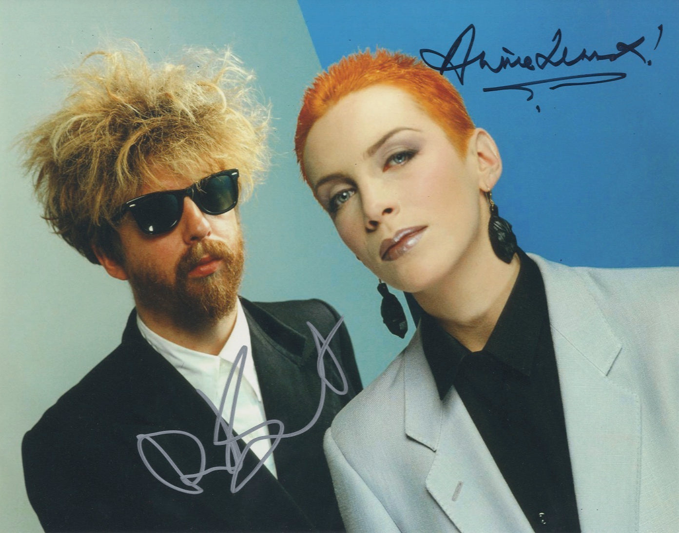 The Eurythmics 11x14 signed photo A
