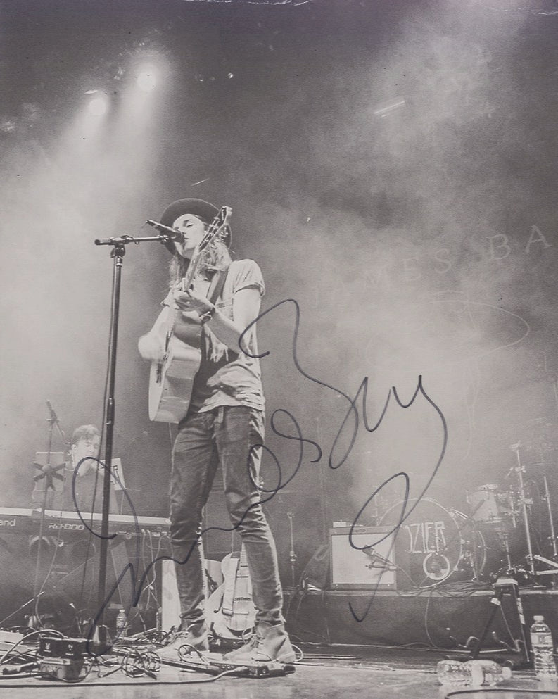 James Bay 8x10 signed photo